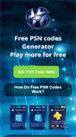 Mobile Screenshot of freepsn-codes.com